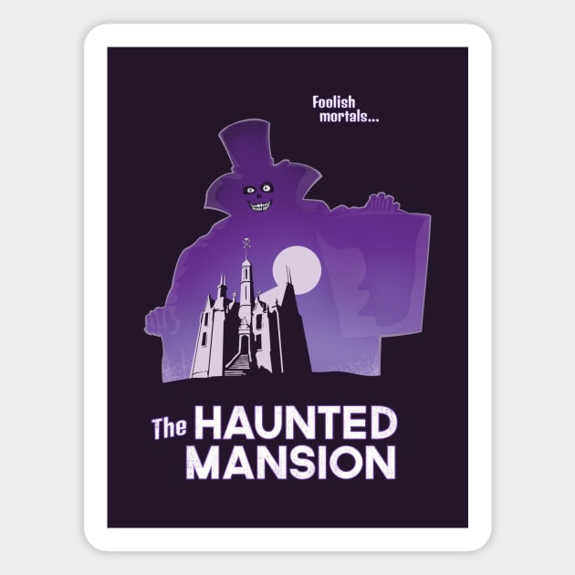 Hatbox Ghost Magnet by jaredBdesign